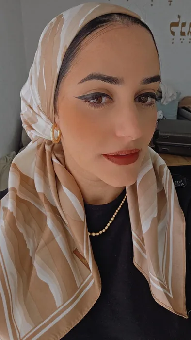 מטפחת מרובעת משי זברה ניוד משגעת