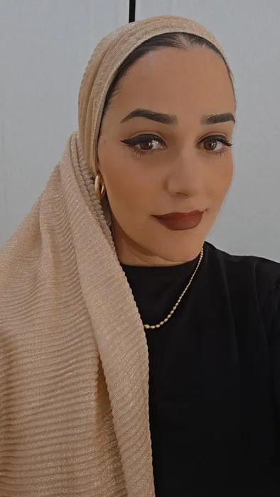 מטפחת לונג נצנץ ורוד