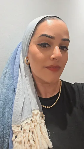 מטפחת לונג דגם קשת גווני כחול