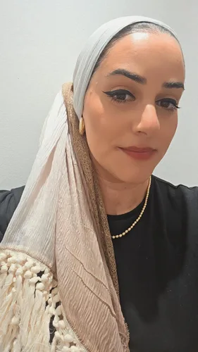 מטפחת לונג דגם קשת גווני מוקה