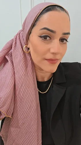 מטפחת לונג פס זהב סגול