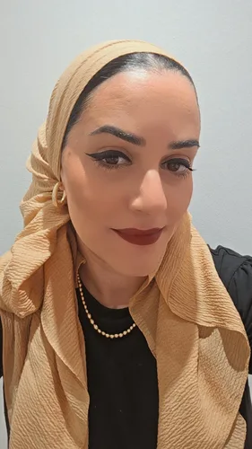 מטפחת קרפ צבע מוקה 3 ב100