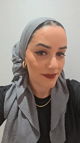 מטפחת קרפ אפור 3 100