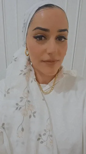 מטפחת לונג לבנה שבת פרחים