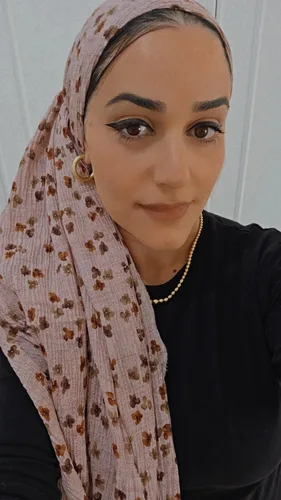 מטפחת לונג קרפ פרחים סגול